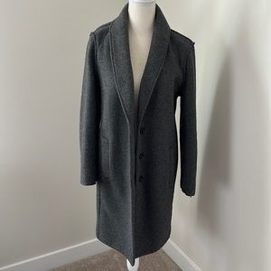 Gray Jcrew Peacoat